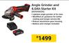 Einhell Angle Grinder & 4.0 Ah Starter Kit 850006026