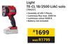 Einhell Light TE-CL 18/2500 LiAC Solo 784257