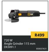 CAT 720W Angle Grinder 115mm DX3091.1 850037631