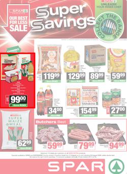 SPAR & SUPERSPAR KwaZulu-Natal (Country) : Super Savings (11 August - 23 August 2026), page 1