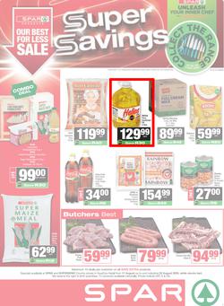 SPAR & SUPERSPAR KwaZulu-Natal (Country) : Super Savings (11 August - 23 August 2026), page 1