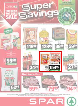 SPAR & SUPERSPAR KwaZulu-Natal (Country) : Super Savings (11 August - 23 August 2026), page 1