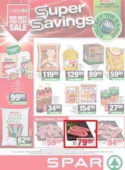 SPAR & SUPERSPAR KwaZulu-Natal (Country) : Super Savings (11 August - 23 August 2026), page 1