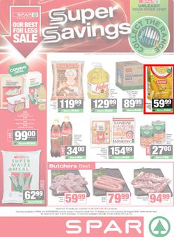 SPAR & SUPERSPAR KwaZulu-Natal (Country) : Super Savings (11 August - 23 August 2026), page 1