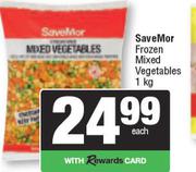 Save Mor Frozen Mixed Vegetables-1Kg Each