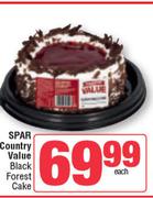 Spar Country Value Black Forest Cake-Each