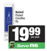 Naledi Fluted Candles-6s Per Pack