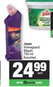Jeyes Homeguard Bleach Assorted-750ml