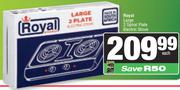 Royal Large 2 Spiral Plate Electric Stove-Each