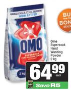 Omo Super Soak Hand Washing Powder-2Kg