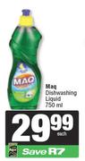 Maq Dishwashing Liquid-750ml