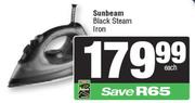 Sunbeam Black Steam Iron