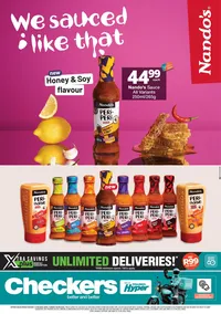 Checkers Western Cape : Nando's Sauce Promotion (11 August - 06 September 2026)