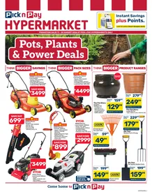 Pick n Pay Hypermarket : Pots, Plants & Power Deals (11 August - 30 August 2026)
