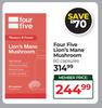 Four Five Lion's Mane Mushroom 60 Capsules