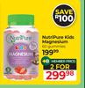 NutriPure Kids Magnesium 60 Gummies-For 2
