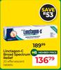 Linctagon-C Broad Spectrum Relief 20 Effervescent Tablets