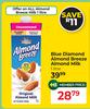 Blue Diamond Almond Breeze Almond Milk-1L