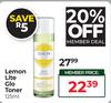 Lemon Lite Glo Toner-125ml