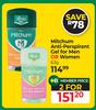 Mitchum Anti Perspirant Gel For Men Or Women-For 2 x 63g