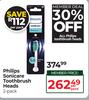 Philips Sonicare Toothbrush Heads (2 Pack)-Per Pack