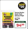 Home Butler Bulk Pack Refuse Bags-50's Pack