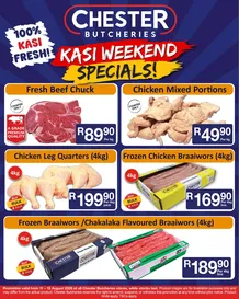 Chester Butcheries : Kasi Weekend Specials (11 August - 15 August 2026)