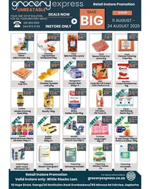The Grocery Express : Save Big (11 August - 24 August 2026)