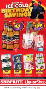 Shoprite : Cheers To Ice- Cold Birthday Savings (10 August - 16 August 2026)