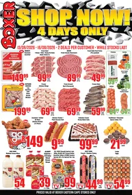Boxer Super Stores Eastern Cape : 4 Days Only (13 August - 16 August 2026)
