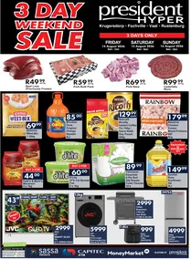 President Hyper : 3 Day Weekend Sale (14 August - 16 August 2026)