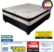 Restonic Bahama 137cm Double Bed Set 10302328