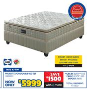 Sealy Phuket 137cm Double Bed Set 10290291