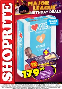 Shoprite Western Cape : Lovies Promotion (14 August - 16 August 2026)