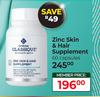 Creme Classique Zinc Skin & Hair Supplement 60 Capsules
