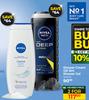 Nivea Shower Cream Or 3 In 1 Shower Gel-For 2 x 500ml
