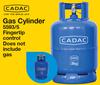 Cadac 3Kg Gas Cyclinder 5593/5 (Fingertip Control Does Not Include Gas)