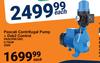Pascali Centrifugal Pump + DSK2 Control PASCPM158C 0.75KW 230V-Each
