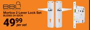 Mortice 2 Lever Lock Set BLE582-24-52CH-Per Set