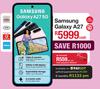 Samsung Galaxy A27 Smartphone With Dual Sim (Network Not Locked)