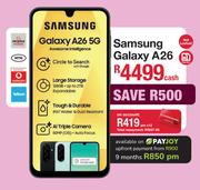 Samsung Galaxy A26 Smartphone With Dual Sim (Network Not Locked)