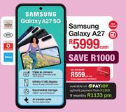 Samsung Galaxy A27 Smartphone With Dual Sim (Network Not Locked)