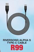 Riversong Alpha S Type-C Cable