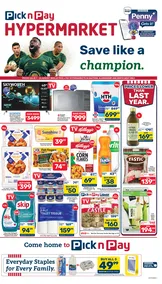 Pick n Pay Hypermarket Gauteng, North West & Free State : Save Like A Champion (07 August - 24 August 2026)