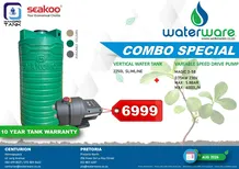 Waterware Gauteng : Specials (01 August - 31 August 2026)