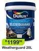 Dulux 20L Weatherguard