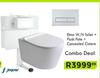 Jaquar Elma W/H Toilet + Flush Pate + Concealed Cistern-Combo Deal