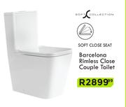 Barcelona Rimless Close Couple Toilet