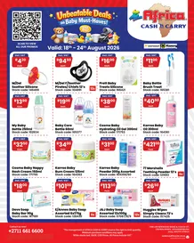 Africa Cash And Carry : Unbeatable Deals (18 August - 24 August 2026)
