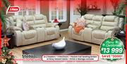 Stella 2 Piece Recliner Lounge Suite